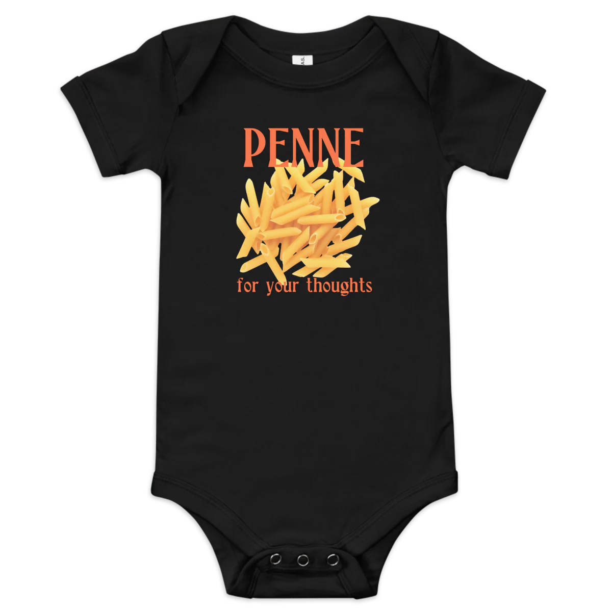 Penne For Your Thoughts Baby Onesie - Image 3