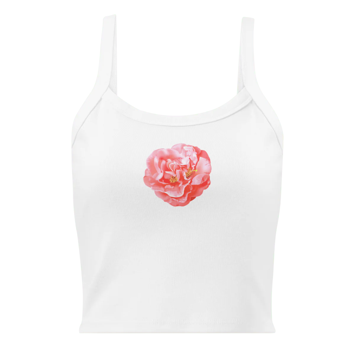 Peony Flower Tank Top