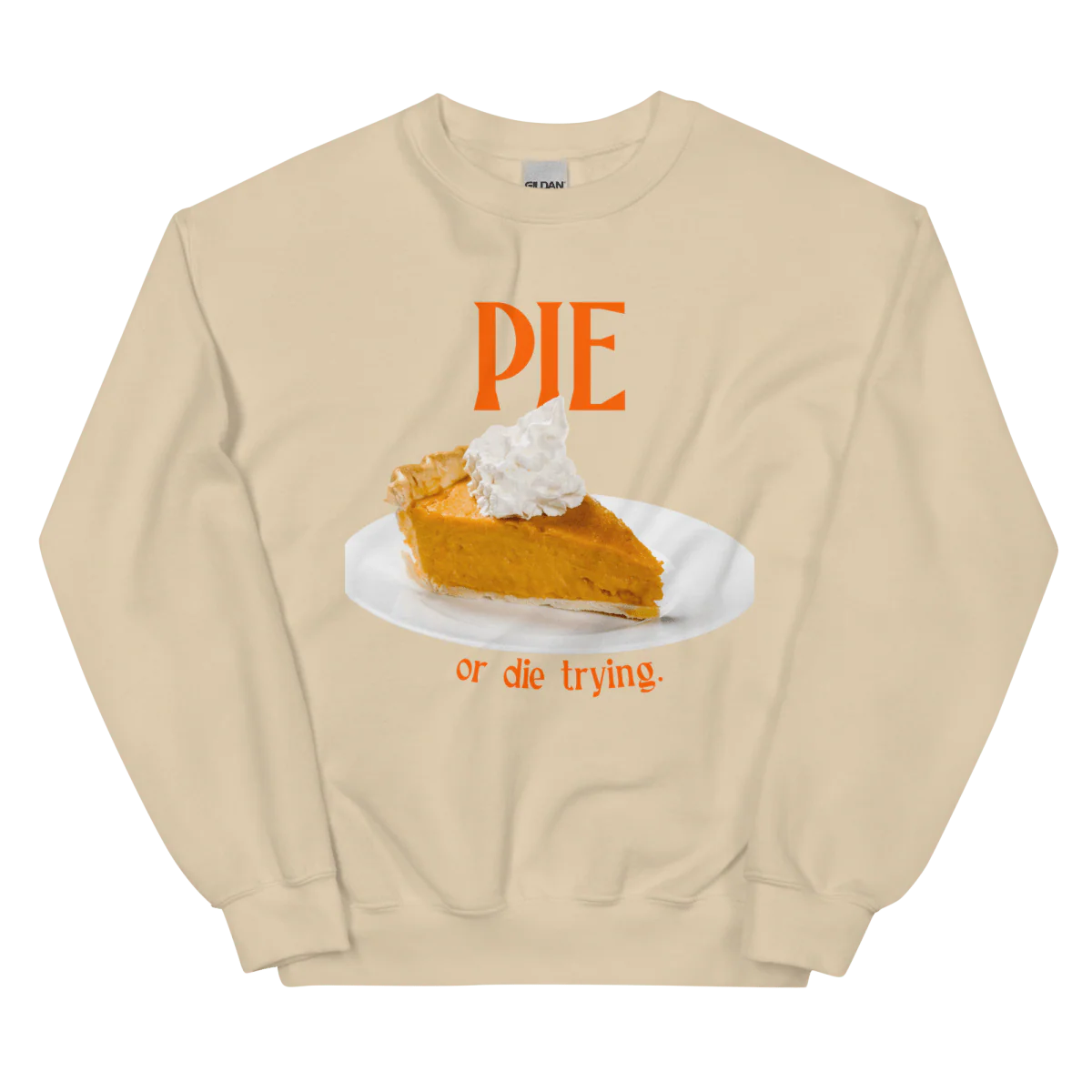 Pumpkin Pie or Die Trying Thanksgiving Sweatshirt - Image 3