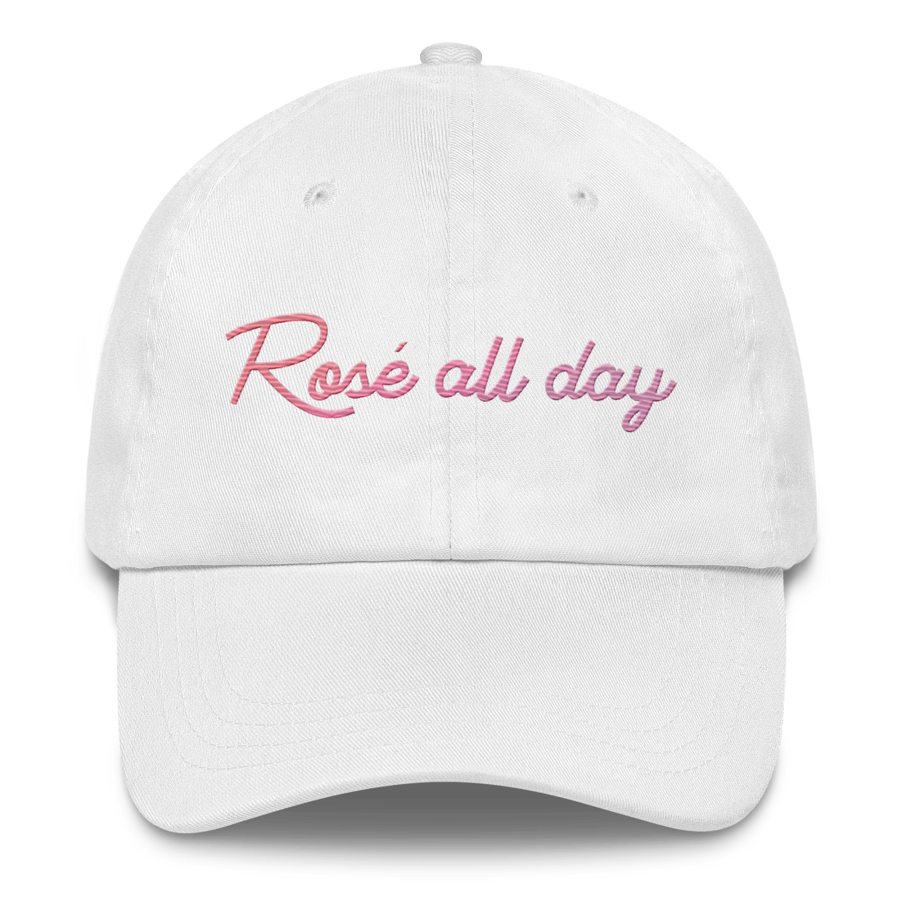 Rosé All Day Gradient Embroidered Hat