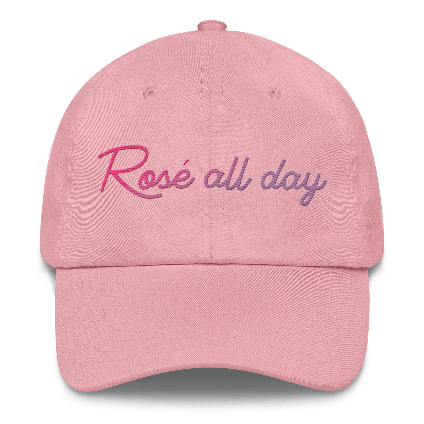 Rosé All Day Gradient Embroidered Hat - Image 2