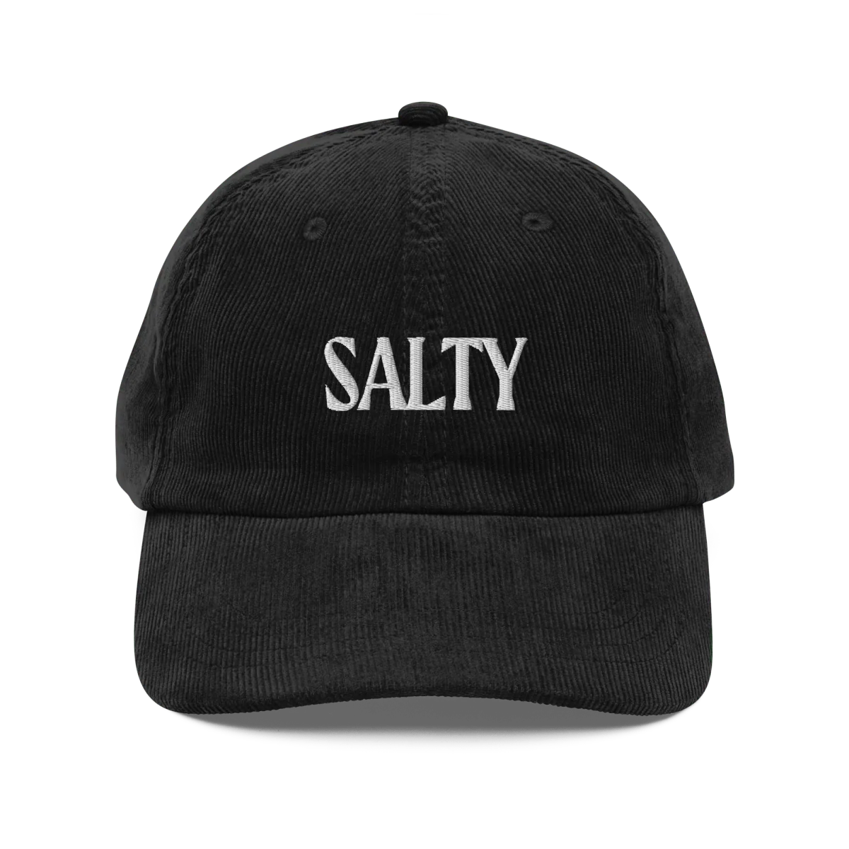 SALTY Embroidered Corduroy Hat