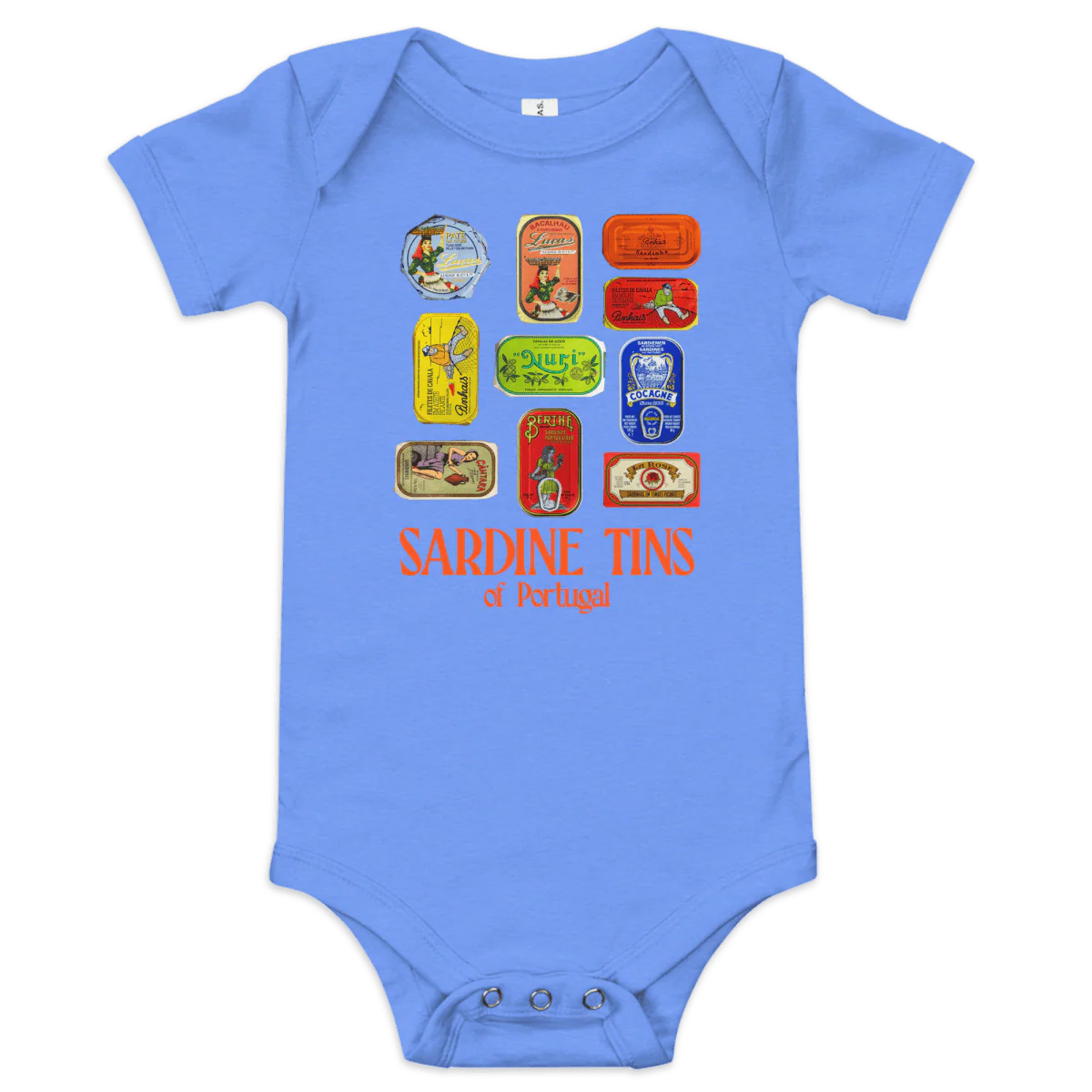 Sardine Tins of Portugal Baby Onesie - Image 4