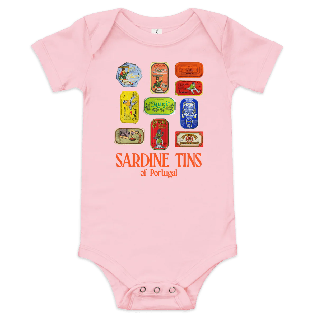 Sardine Tins of Portugal Baby Onesie - Image 5