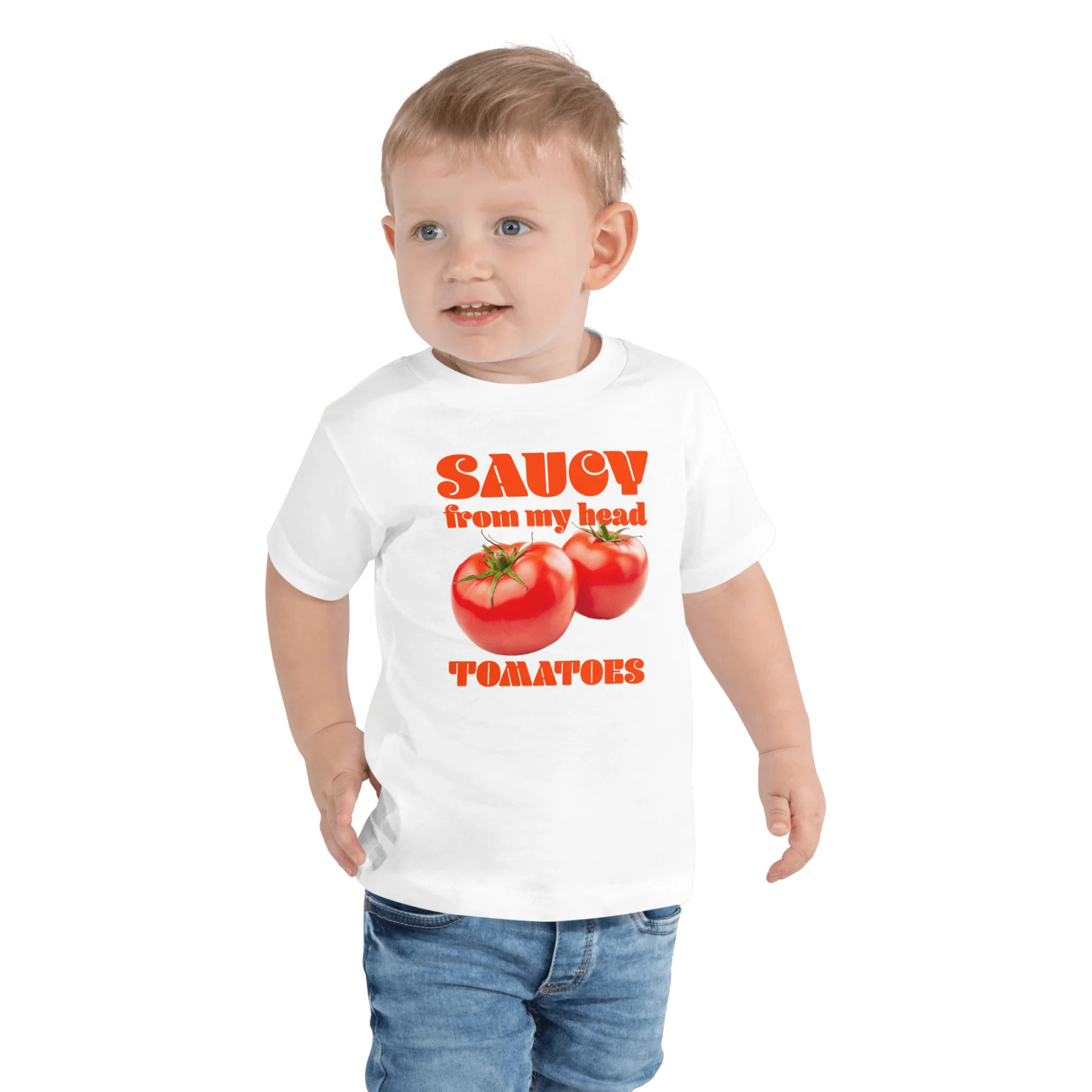 Saucy From My Head Tomatoes ๐
Toddler T-Shirt - Image 2