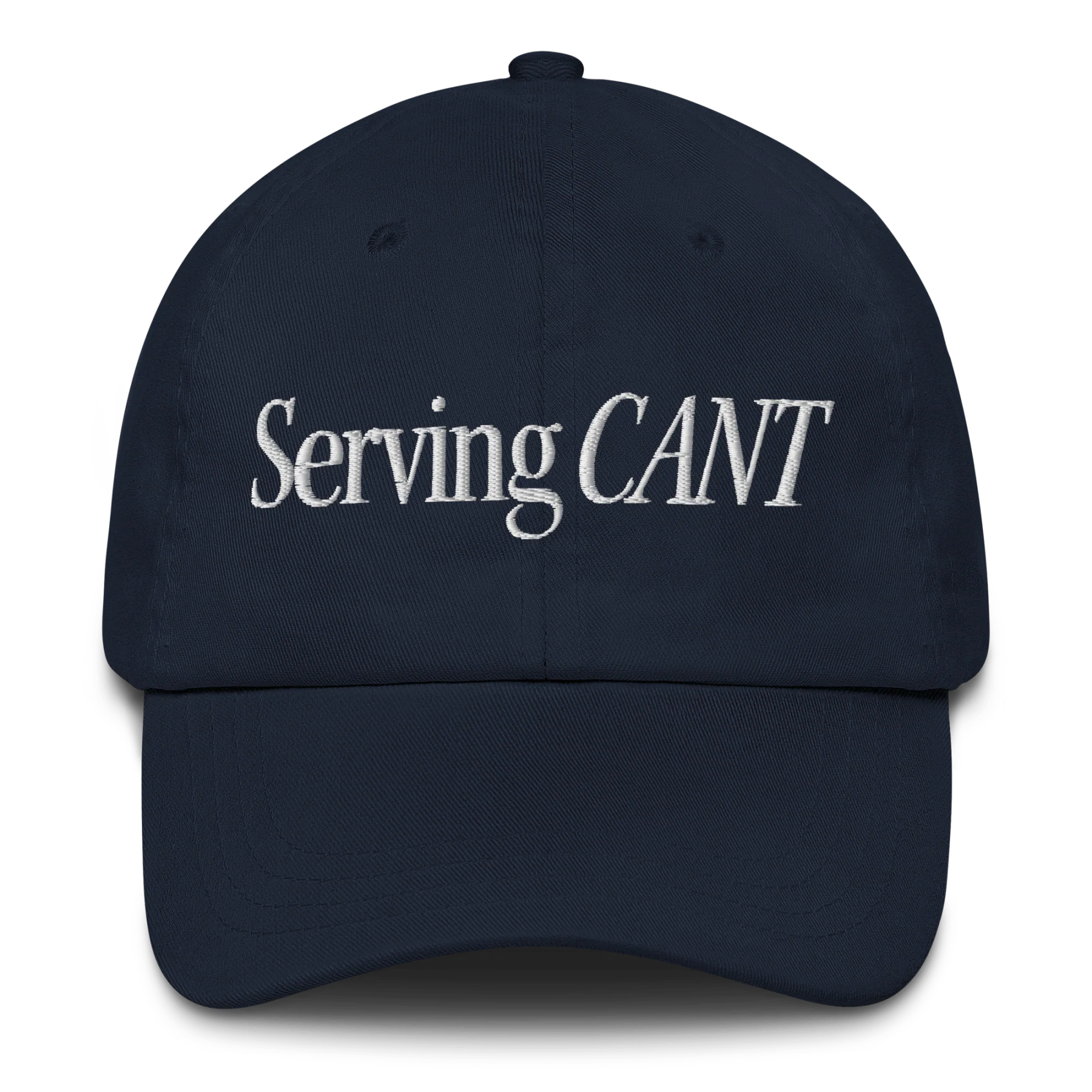 Serving CANT Embroidered Hat - Image 2
