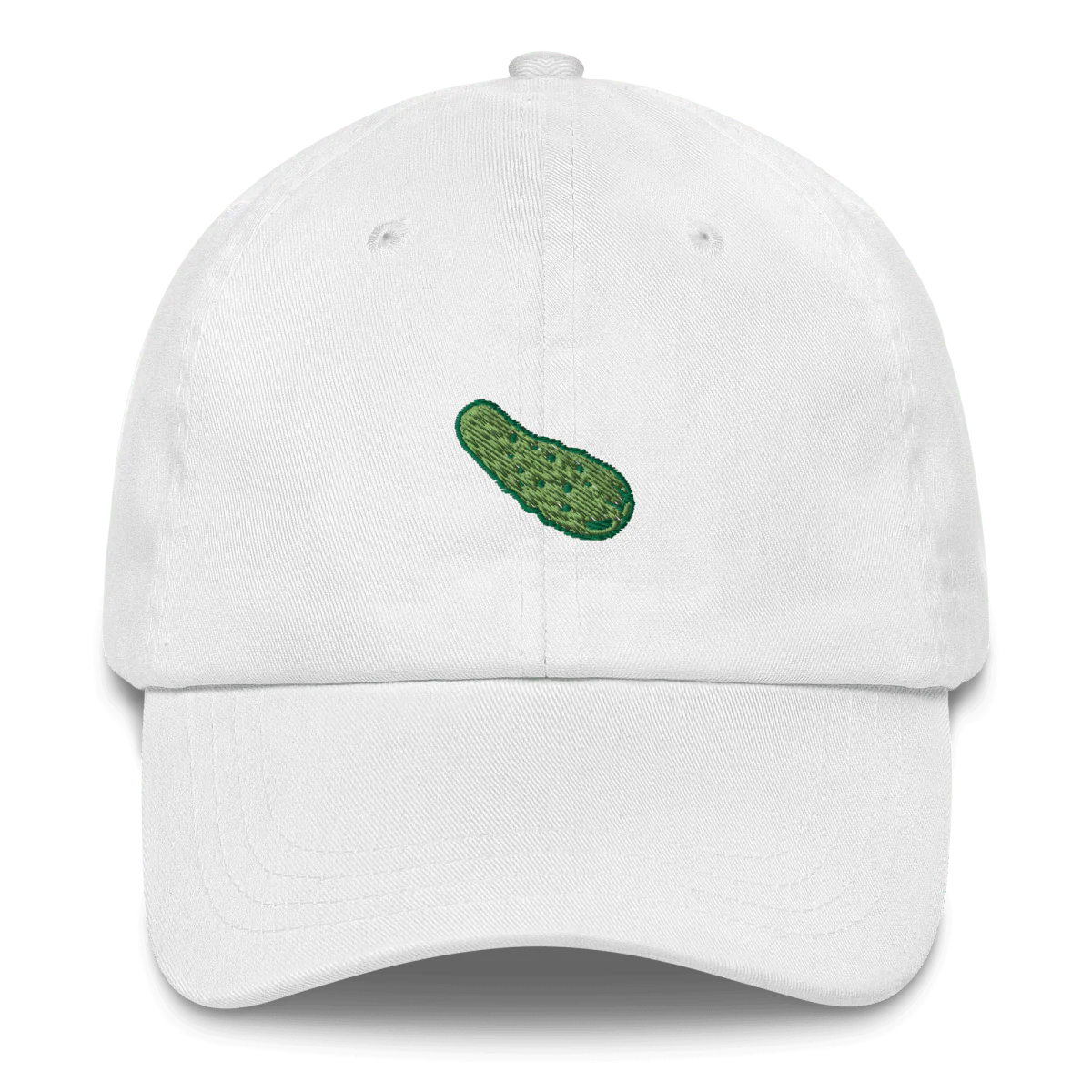 Simple Pickle Embroidered Hat
