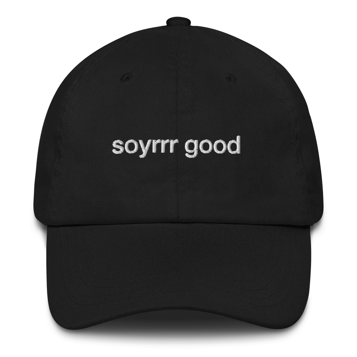 soyrrr good Embroidered Hat