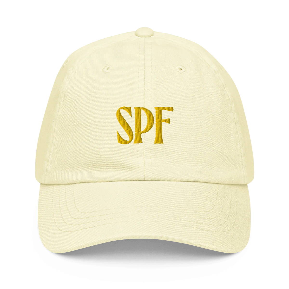 SPF Embroidered Hat - Image 3