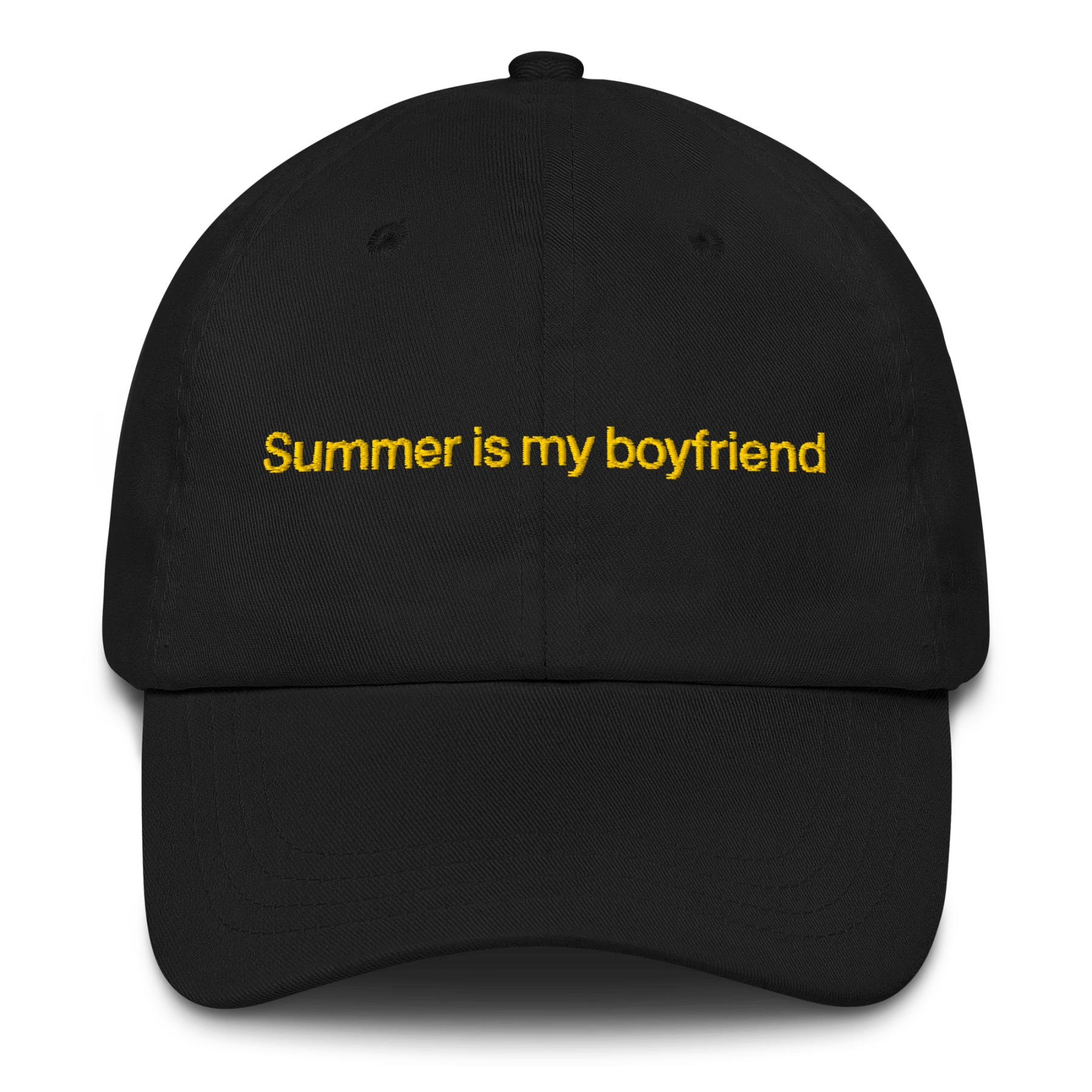 Summer Is My Boyfriend Embroidered Hat - Image 2