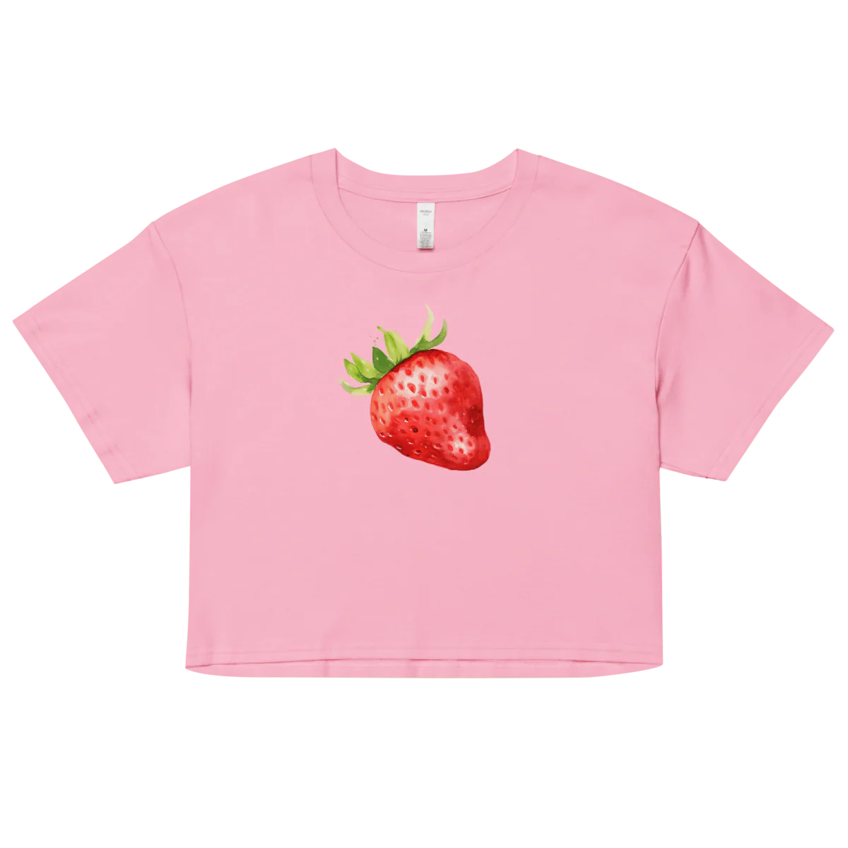 Summer Strawberry Crop Top - Image 4
