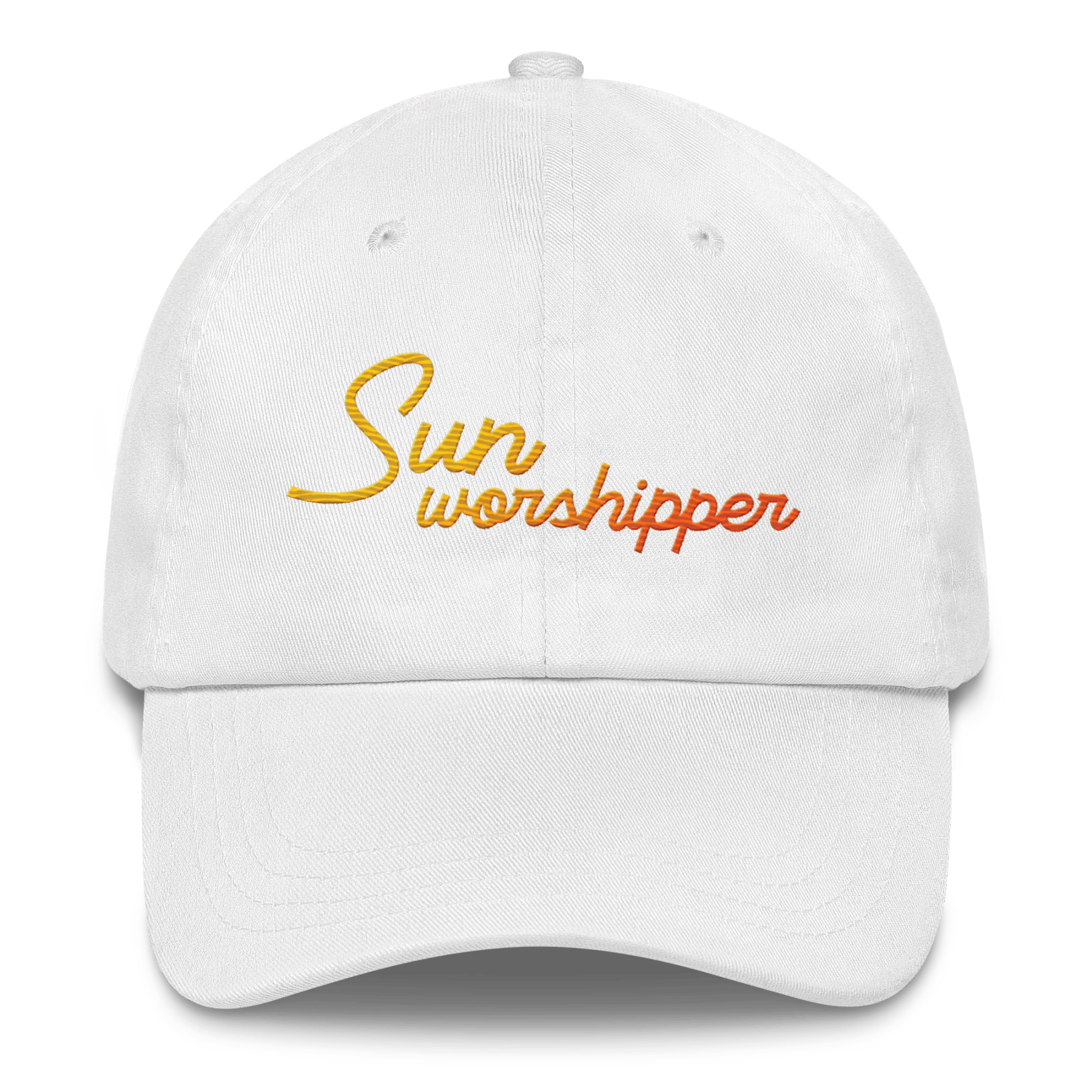 Sun Worshipper Embroidered Gradient Hat