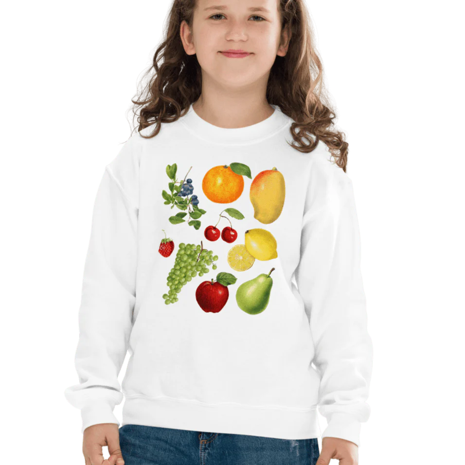 Super Fruity Youth Kids Sweatshirt - Image 4
