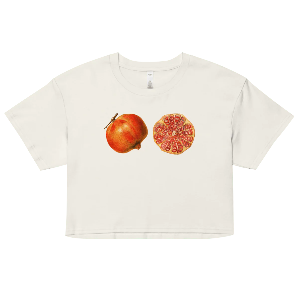 Sweet Pomegranate Fruit Crop Top
