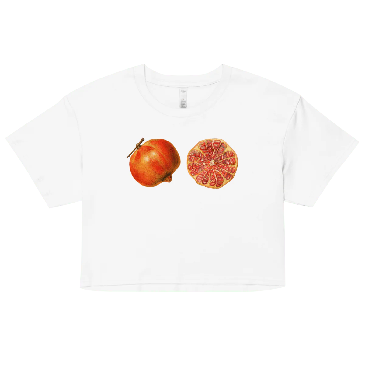 Sweet Pomegranate Fruit Crop Top - Image 7