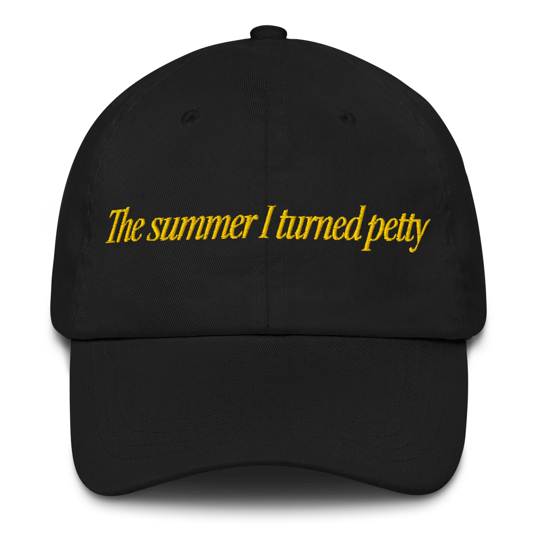 The Summer I Turned Petty Embroidered Hat - Image 2