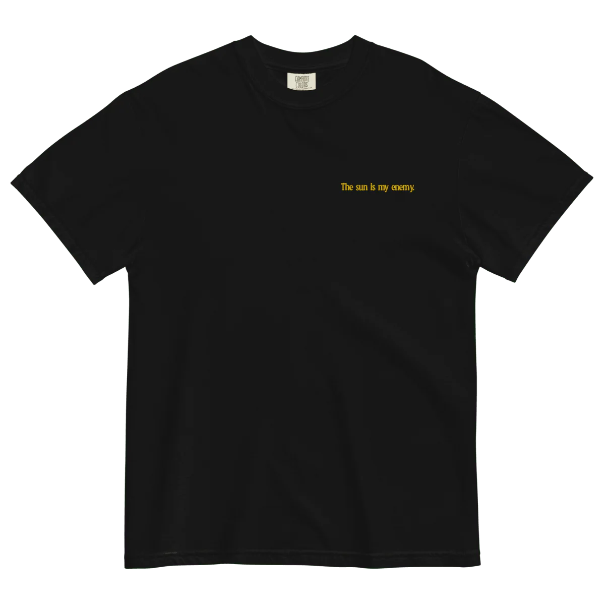 The sun is my enemy. ☀️ Embroidered Shirt - Image 3