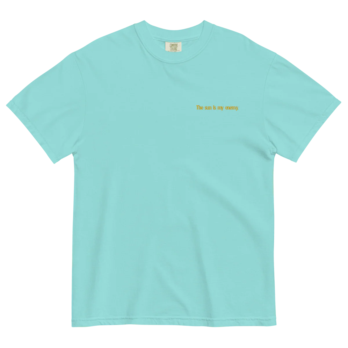 The sun is my enemy. ☀️ Embroidered Shirt - Image 5