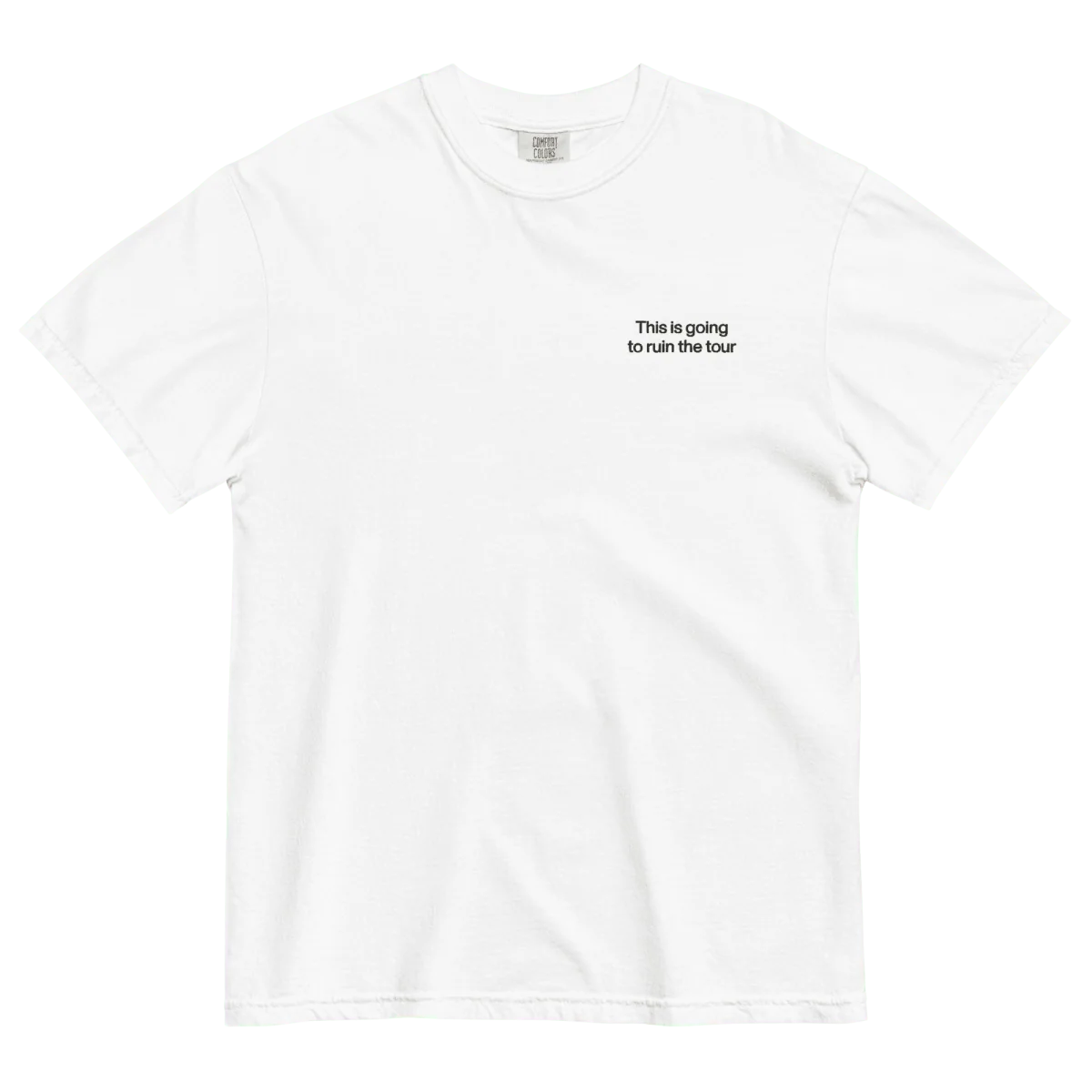 This is going to ruin the tour Embroidered Justin Timberlake Shirt - Image 2
