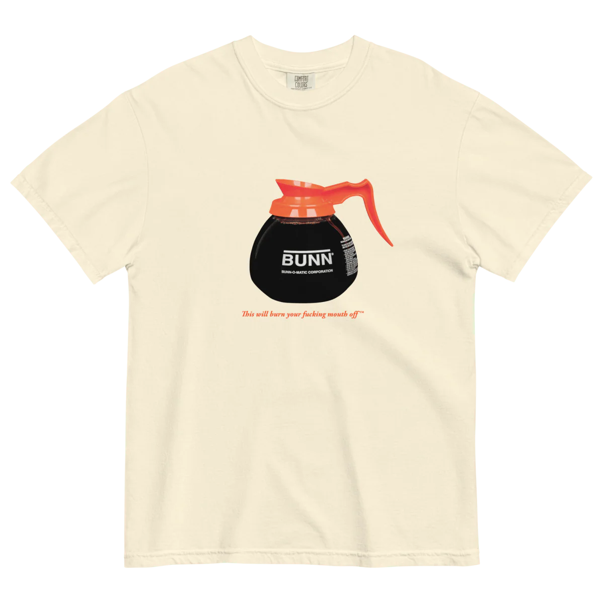This Will Burn Your F*ing Mouth Off - Coffee Pot Tee - Image 2