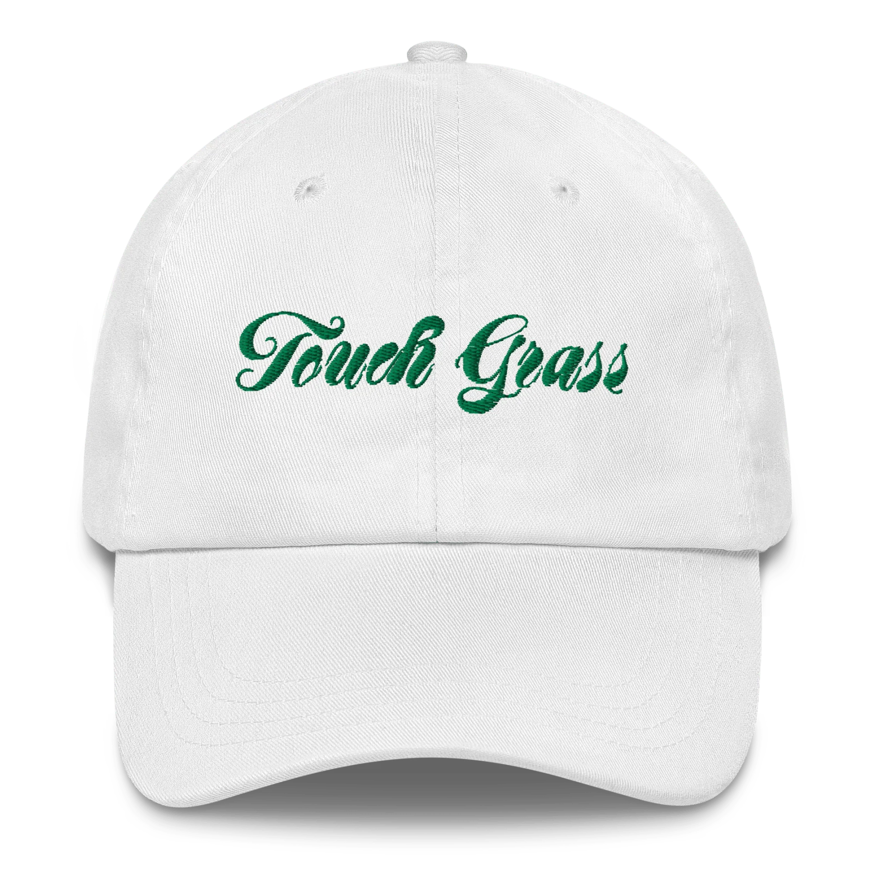 Touch Grass Embroidered Hat