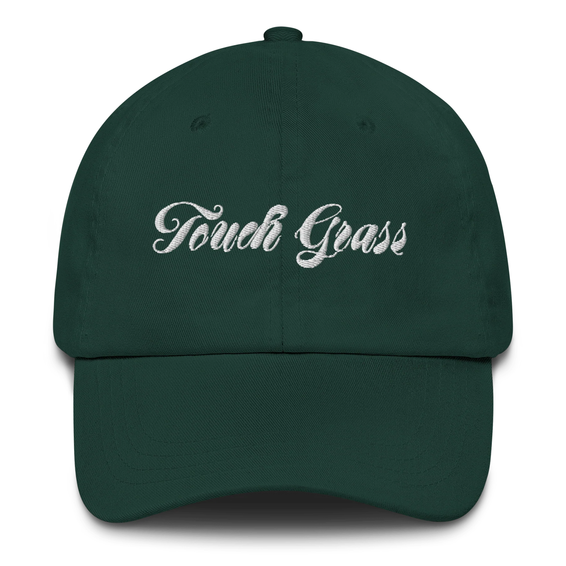 Touch Grass Embroidered Hat - Image 2