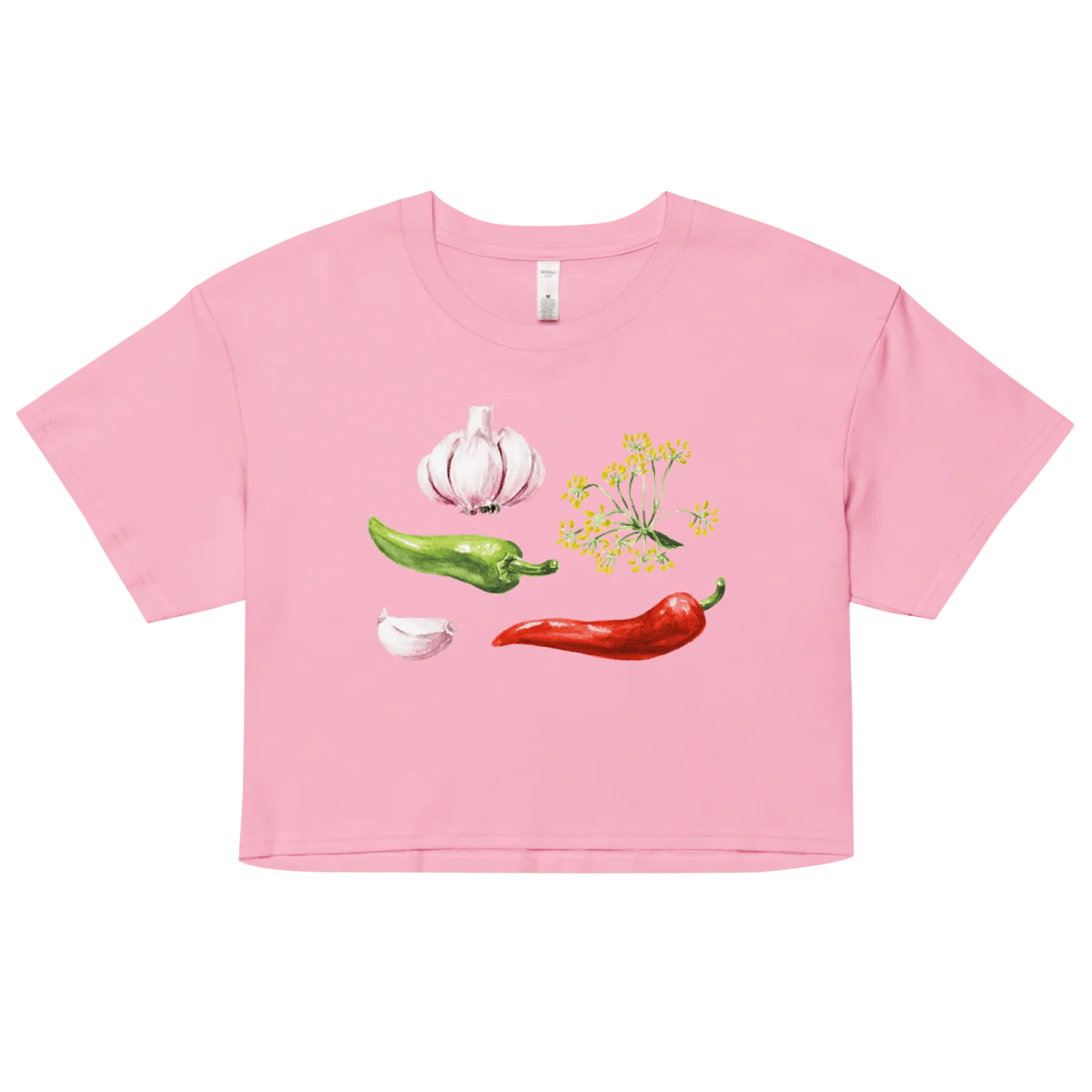 Veggies Crop Top - Image 3