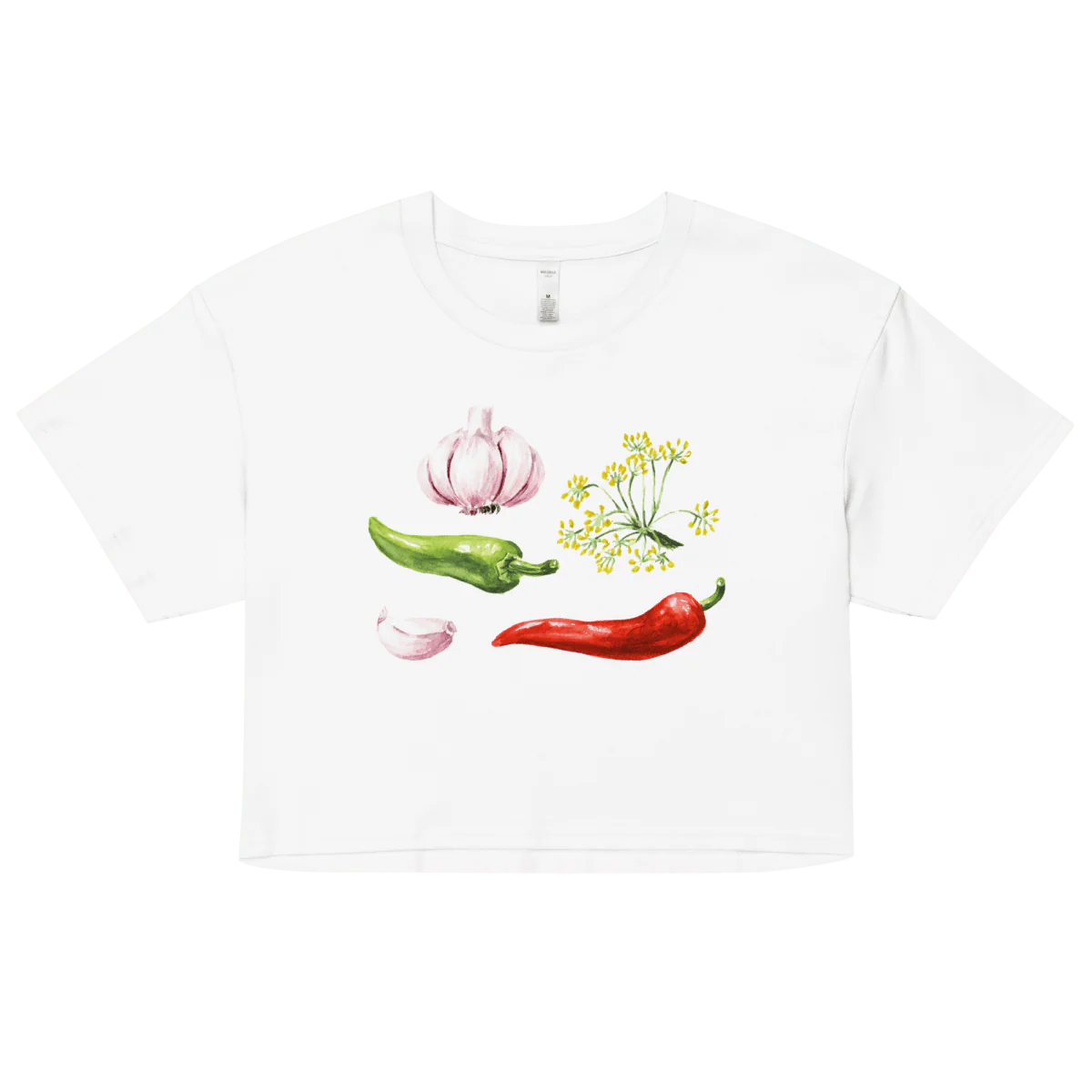 Veggies Crop Top - Image 5