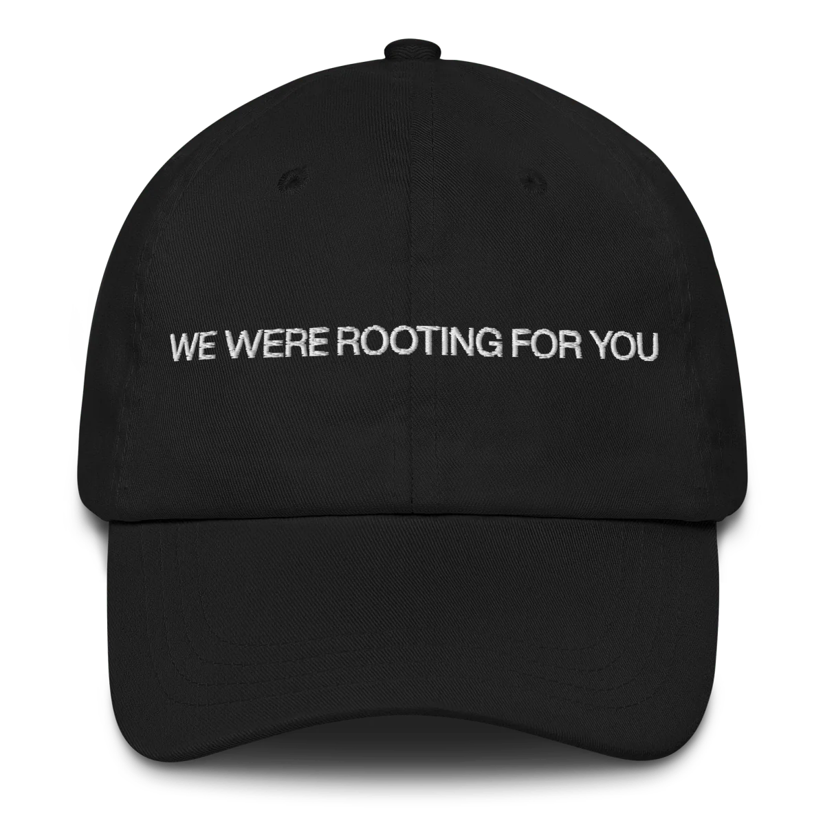 WE WERE ROOTING FOR YOU Tyra Banks Embroidered Hat