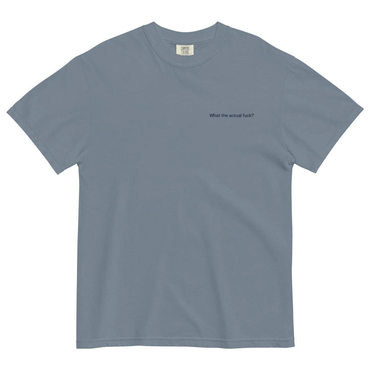 What the actual fuck Embroidered Shirt - Image 3