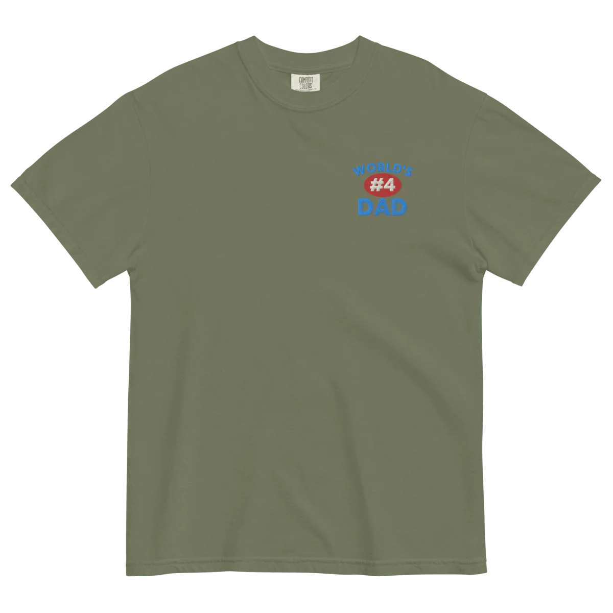 World's #4 Dad Shirt - Image 2