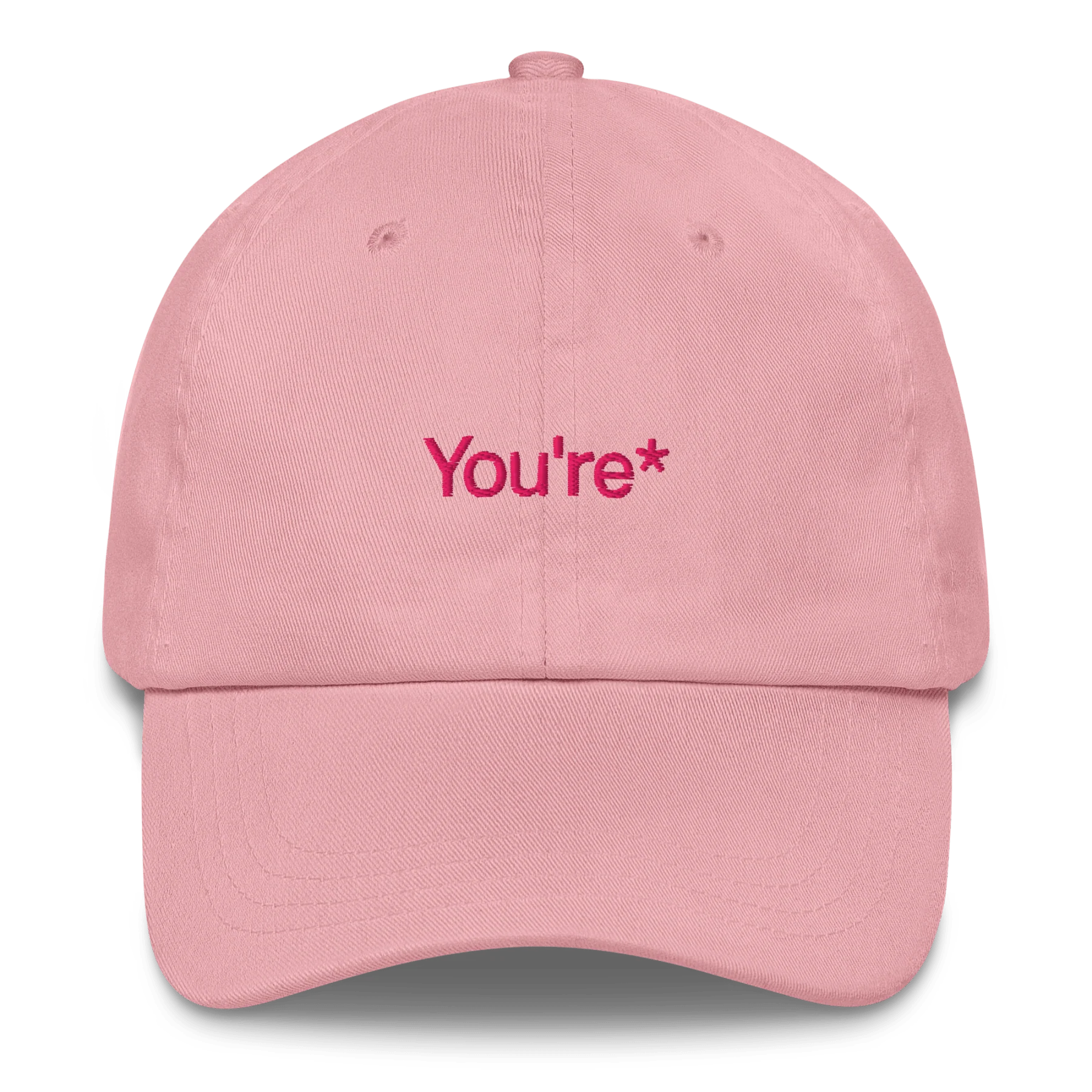 You're* Embroidered Dad Hat - Image 5